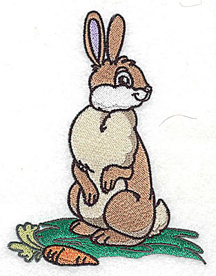 Embroidery Design: Rabbit large<br> 3.85w X 4.96h