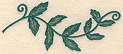 Embroidery Design: Vine medium<br> 5.84w X 2.50h