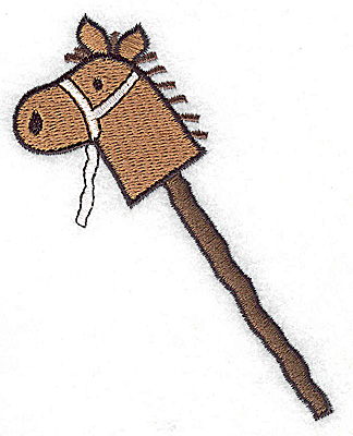 Embroidery Design: Toy horse large<br> 3.27w X 3.88h