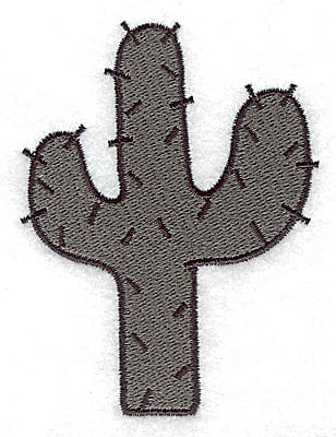 Embroidery Design: Cactus large<br> 2.67w X 3.51h