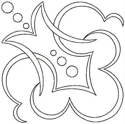 Embroidery Design: Design A small<br>4.78w X 4.78h