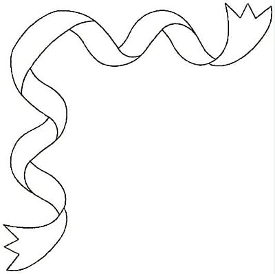 Embroidery Design: Ribbon small<br>5.23w X 5.23h | Embroidery Legacy Embroidery Design: Ribbon small<br>5.23w X 5.23h