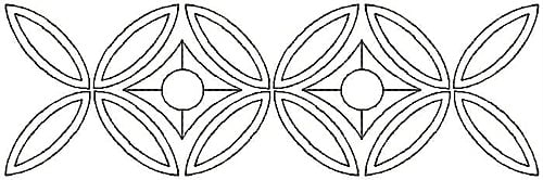 Embroidery Design: Design D small<br>6.93w X 2.24h | Embroidery Legacy Embroidery Design: Design D small<br>6.93w X 2.24h