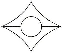 Embroidery Design: Design F small<br>2.22w X 1.89h