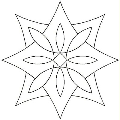 Embroidery Design: Design U small<br>4.96w X 4.99h | Embroidery Legacy Embroidery Design: Design U small<br>4.96w X 4.99h