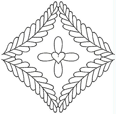 Embroidery Design: Design 13A<br>4.85w X 4.76h
