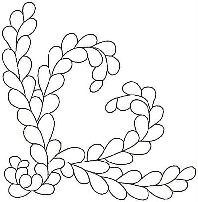 Embroidery Design: Design 40A<br>4.87w X 5.00h
