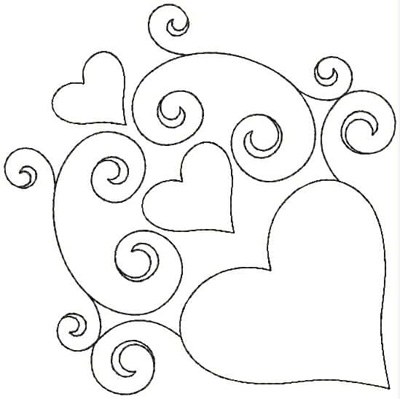 Embroidery Design: QDesign 4A<br> 5.93w X 5.93h