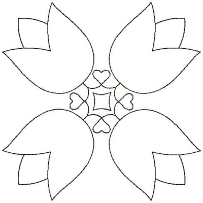 Embroidery Design: QDesign 16A<br> 4.75w X 4.75h