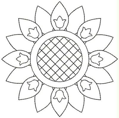 Embroidery Design: QDesign 17A<br> 4.75w X 4.75h