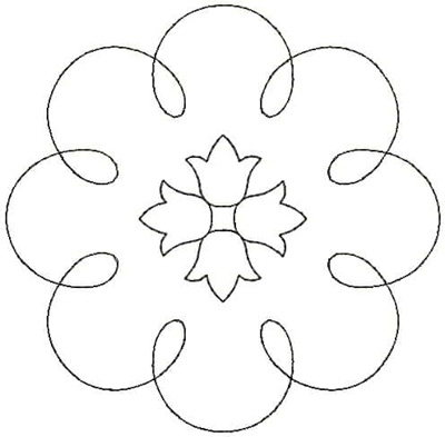 Embroidery Design: QDesign 22A<br> 4.81w X 4.75