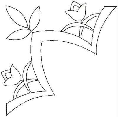 Embroidery Design: QDesign 29A<br> 4.87w X 4.87h