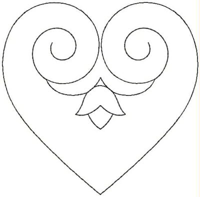 Embroidery Design: QDesign 41A<br> 4.75w X 4.68h
