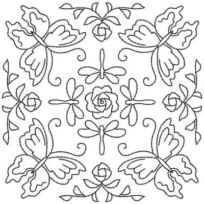 Embroidery Design: QDesign 50A<br> 4.93w X 4.93h