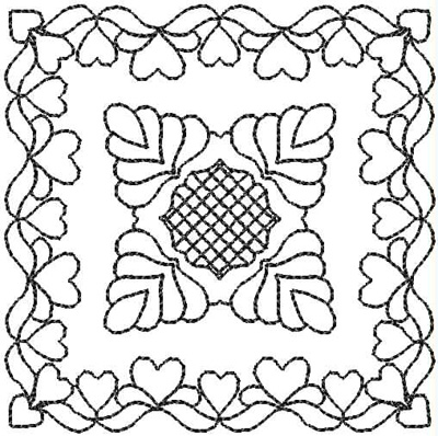 Embroidery Design: QDesign 56A<br> 4.93w X 4.93h