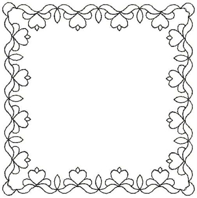 Embroidery Design: QDesign 57A<br> 4.87w X 4.93h