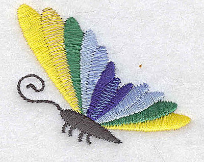 Embroidery Design: Butterfly A <br> 2.06w X 1.69h