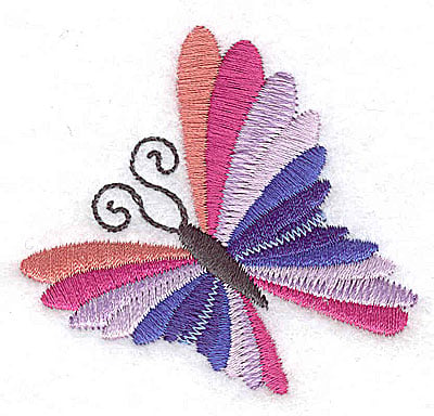 Embroidery Design: Butterfly B<br> 2.55w X 2.39h