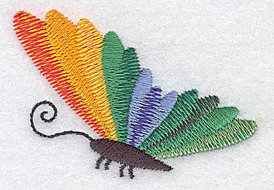 Embroidery Design: Butterfly I<br> 2.51w X 1.77h