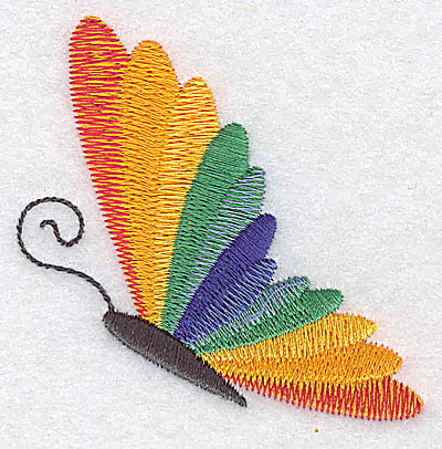 Embroidery Design: Butterfly J<br> 2.71w X 2.68h