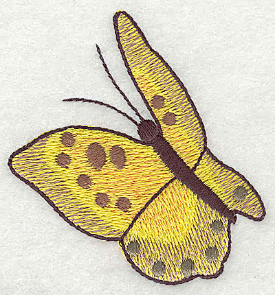 Embroidery Design: Butterfly in flight large<br> 3.03w X 2.87h | Embroidery Legacy Embroidery Design: Butterfly in flight large<br> 3.03w X 2.87h