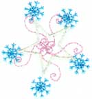 Embroidery Design: Snowflake 8<br>1.96" x 1.74"