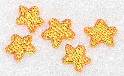 Embroidery Design: Stars<br> 3.01w X 1.76h