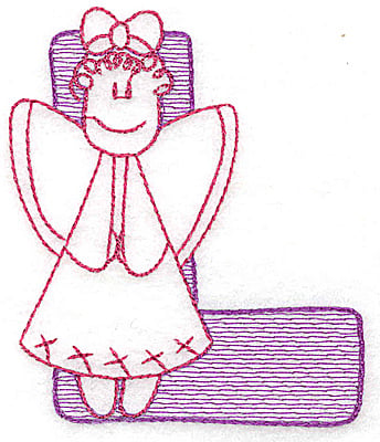 Embroidery Design: L large<br>4.37w X 3.68h