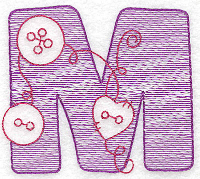 Embroidery Design: M large<br> 4.18w X 4.75h