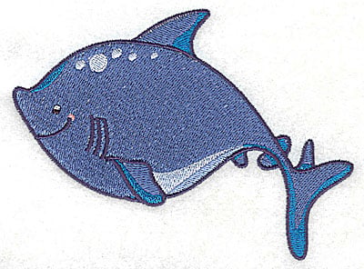 Embroidery Design: Shark large<br> 4.97w X 3.68h | Embroidery Legacy Embroidery Design: Shark large<br> 4.97w X 3.68h