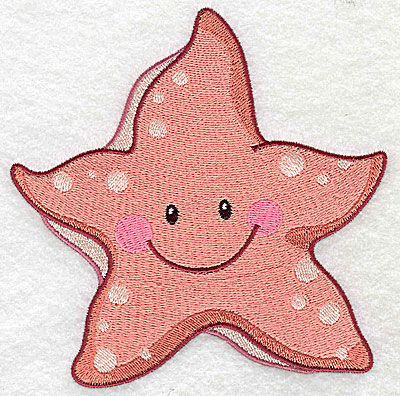 Embroidery Design: Starfish large<br> 4.96w X 4.95h