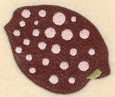 Embroidery Design: Seashell spotted small <br>3.00"w X 2.61"h