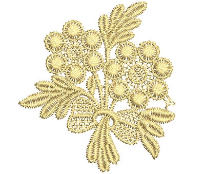 Embroidery Design: Lace from the Vault 2 Design 11<br> 2.60w X 2.40h