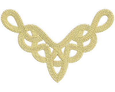 Embroidery Design: Lace from the Vault 3 Design 3<br> 5.28w X 3.46h