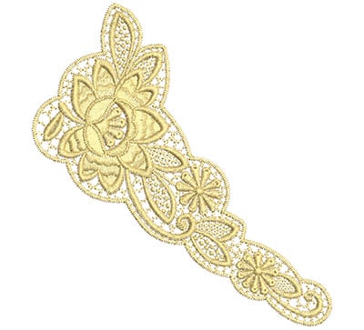 Embroidery Design: Lace from the Vault 6 Design 3<br> 5.88w X 5.45h | Embroidery Legacy Embroidery Design: Lace from the Vault 6 Design 3<br> 5.88w X 5.45h