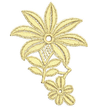 Embroidery Design: Lace from the Vault 8 Design 1<br> 4.29w X 3.23h