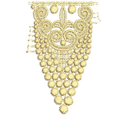 Embroidery Design: Lace from the Vault 10 Design 10<br> 4.02w X 2.64h