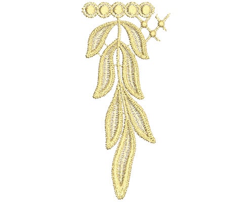 Embroidery Design: Lace from the Vault 11 Design 1<br> 6.14w X 2.75h | Embroidery Legacy Embroidery Design: Lace from the Vault 11 Design 1<br> 6.14w X 2.75h