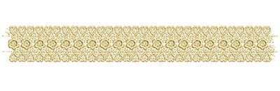 Embroidery Design: Lace from the Vault 12 Design 7<br> 1.52w X 11.44h