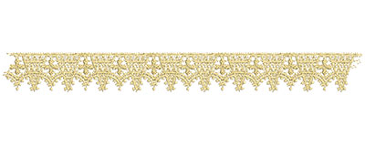 Embroidery Design: Lace from the Vault 12 Design 11<br> 1.24w X 11.29h
