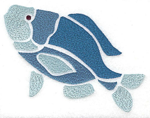 Embroidery Design: Fish large<br> 4.94w X 3.71h