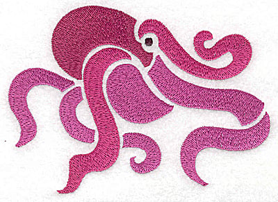 Embroidery Design: Octopus large<br> 4.97w X 3.56h