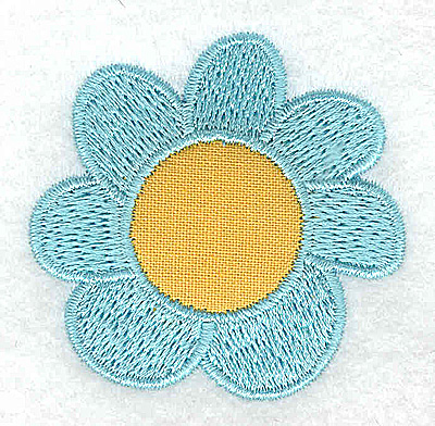 Embroidery Design: Flower 2 applique<br> 2.01w X 1.96h