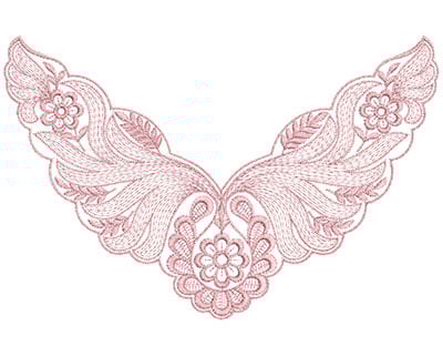 Embroidery Design: Heirloom From The Vault 1 Design 6<br> 7.30w X 11.18h