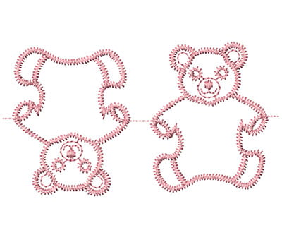 Embroidery Design: Heirloom From The Vault 1 Design 8<br> 3.33w X 1.86h