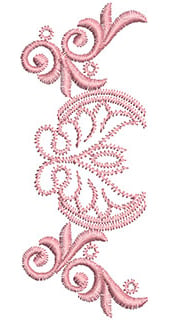 Embroidery Design: Heirloom From The Vault 2 Design 9<br> 3.96w X 1.59h