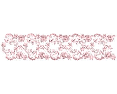 Embroidery Design: Heirloom From The Vault 3 Design 5<br> 2.72w X 11.63h | Embroidery Legacy Embroidery Design: Heirloom From The Vault 3 Design 5<br> 2.72w X 11.63h