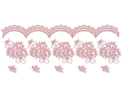 Embroidery Design: Heirloom From The Vault 3 Design 11<br> 4.44w X 11.05h