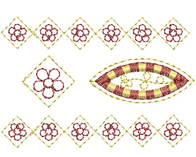 Embroidery Design: Heirloom From The Vault 4 Design 5<br> 2.24w X 3.30h