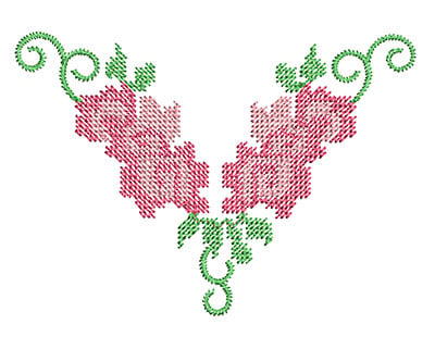 Embroidery Design: Heirloom From The Vault 5 Design 7<br> 2.64w X 3.72h